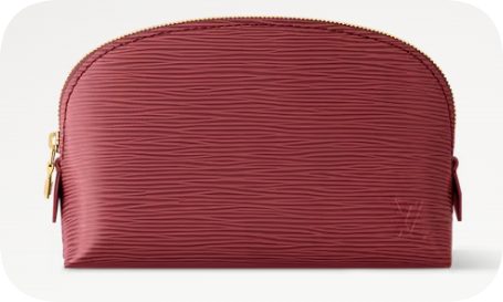 Louis Vuitton NEW Cosmetic Pouch PM M15201 burgundy