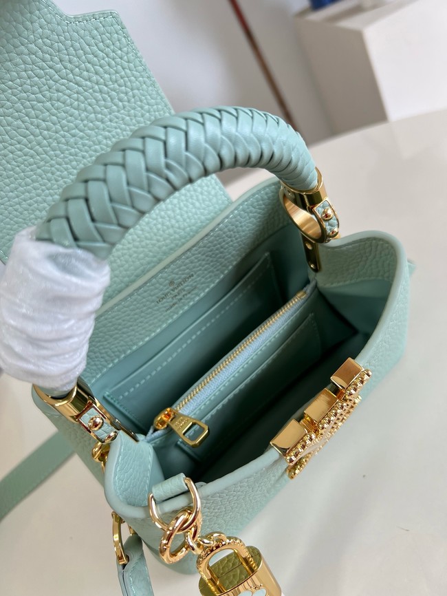 Louis Vuitton Capucines Mini M25497 green