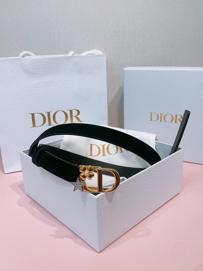 Dior 30 Montaigne Lucky Charms Belt Smooth Calfskin 18MM B0161