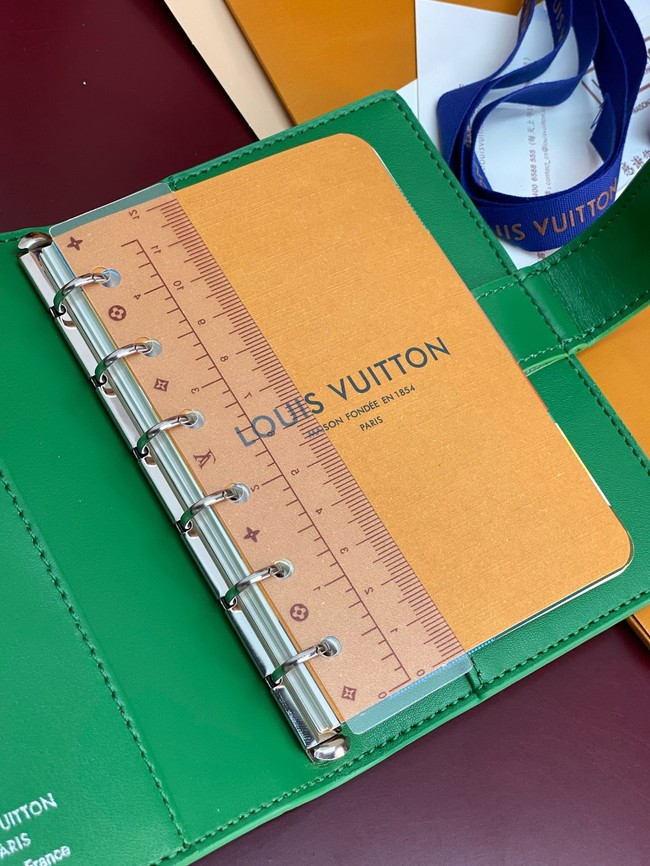 Louis Vuitton Small Ring Agenda Cover CUSTOMIZABLE R20005-1