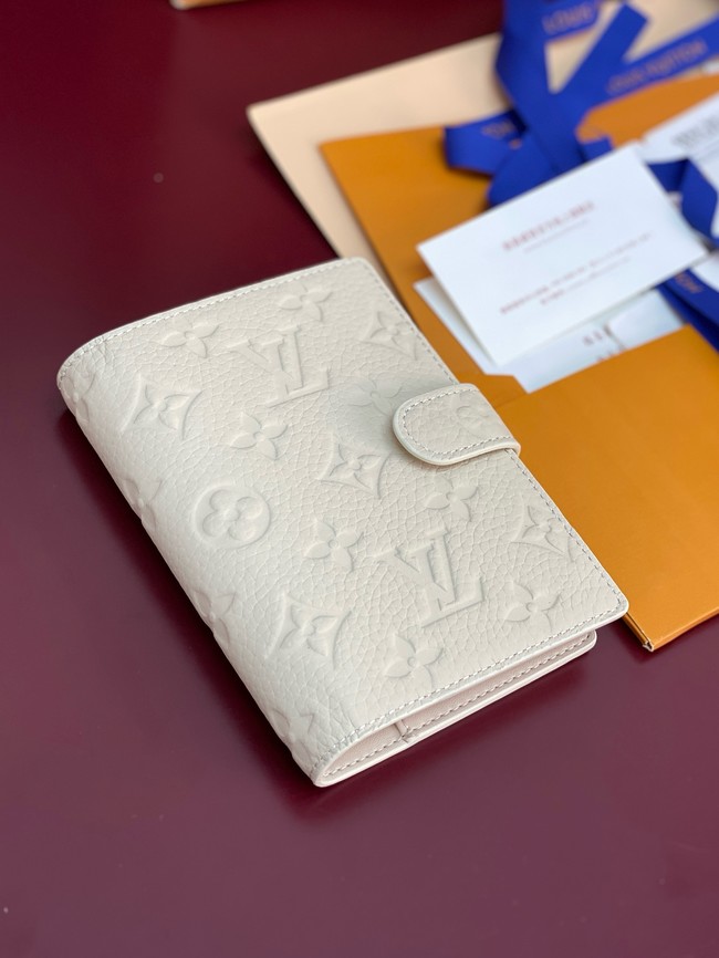 Louis Vuitton Small Ring Agenda Cover CUSTOMIZABLE R20005-2