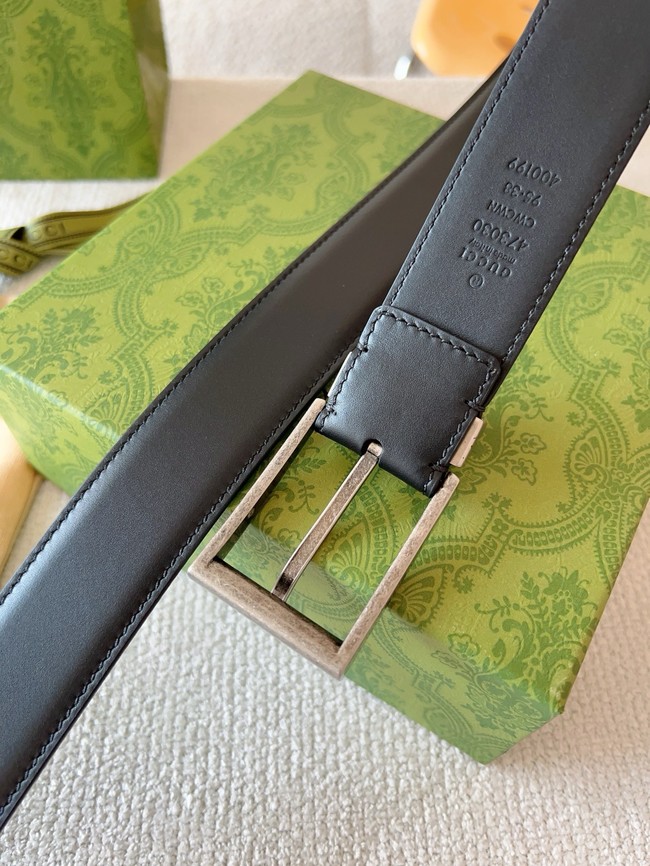 Gucci Belt with Interlocking G detail 673921-3