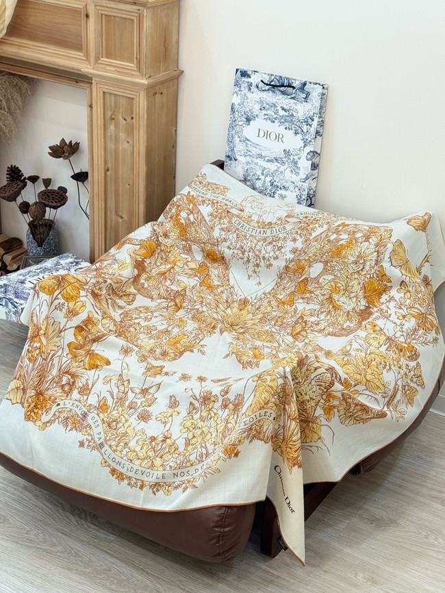 Dior Shawl Wool Silk and Cotton KY192