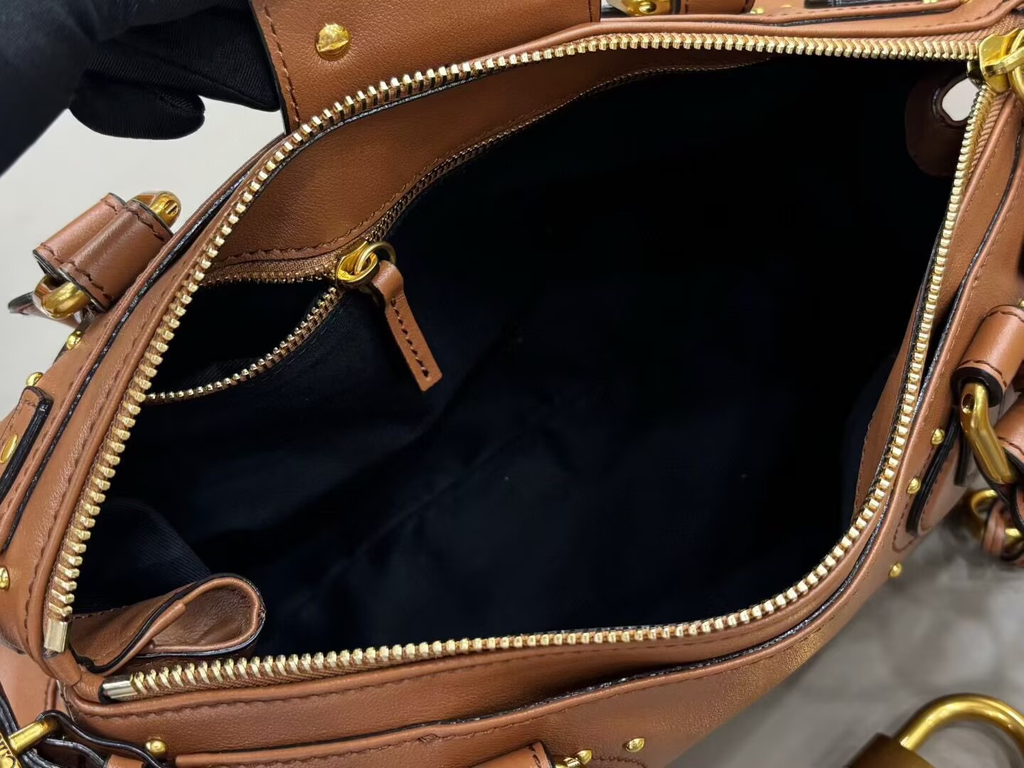 Chloe Original Leather Handle Bag C63202 Brown Chloe Original Leather Handle Bag C63202 Brown