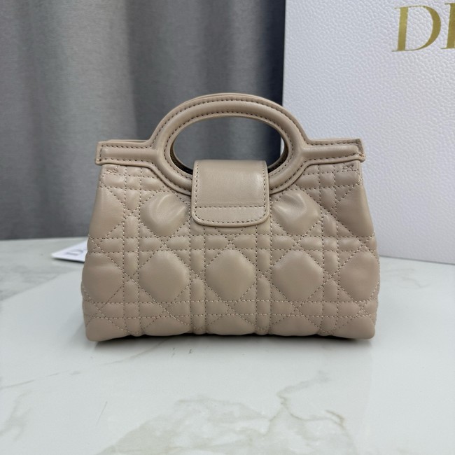 Dior Jolie Top Handle Mini Bag Cannage Lambskin S3123UN Beige