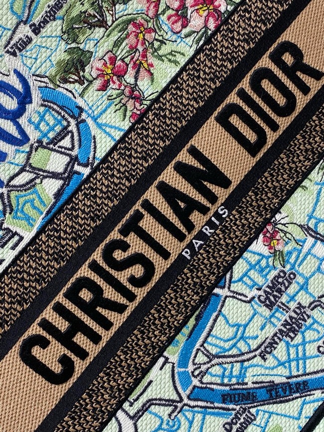 Dioriviera Medium Dior Book Tote Embroidery M1296ZEZG-1