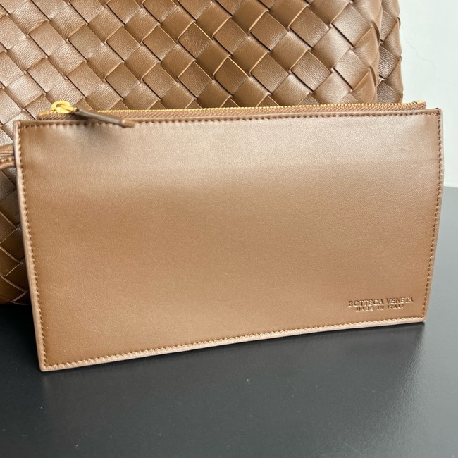 Bottega Veneta Large Campana Dark barolo 844250 Nocciola