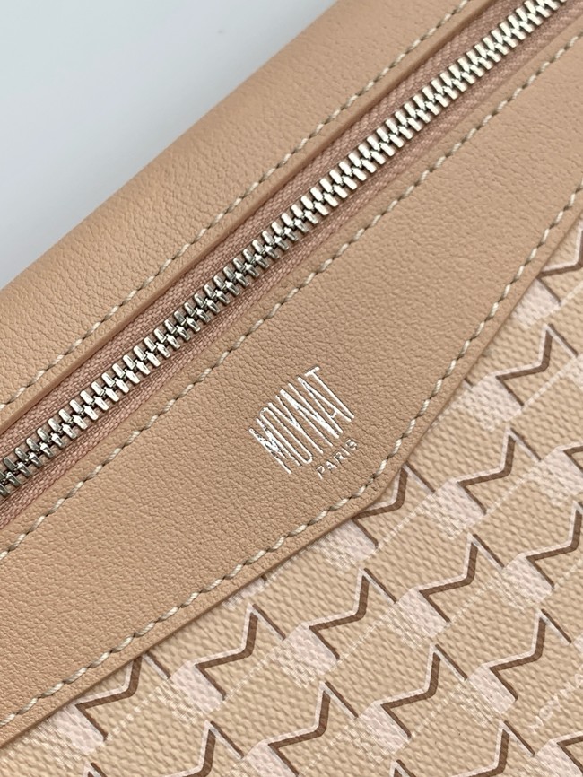 Goyard Calfskin Leather Tote Bag GM 3365 Nude