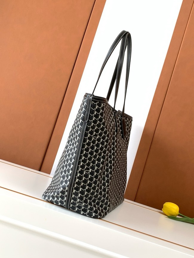 Goyard Calfskin Leather Tote Bag GM 3365 black