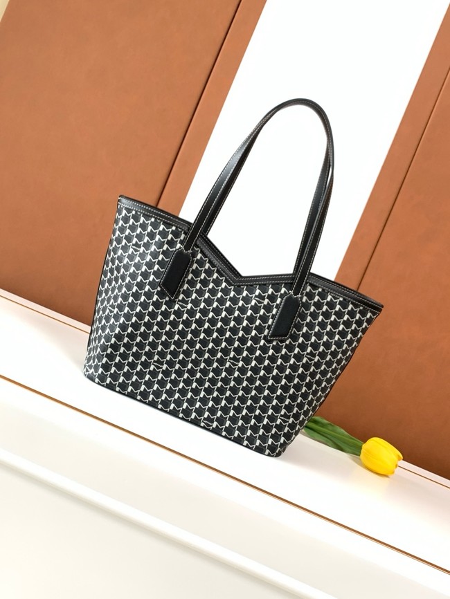Goyard Calfskin Leather Tote Bag PM M8003 black
