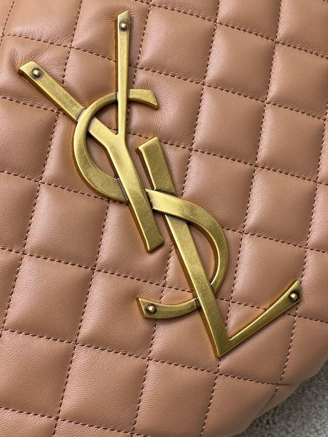 Yves Saint Laurent ICARE hobo in quilted nappa 858160 HORTENSIA