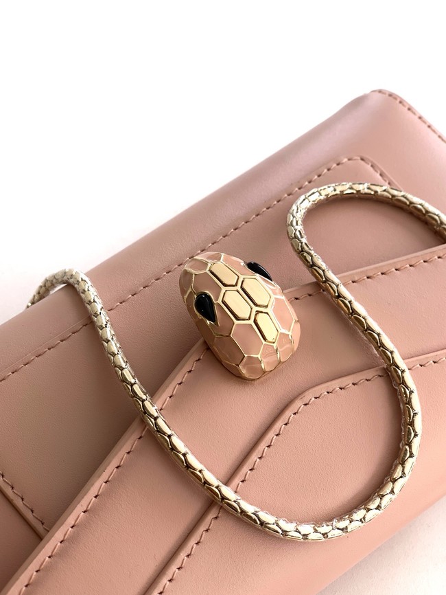 Bvlgari Serpenti Forever leather crossbody bag 289688 pink