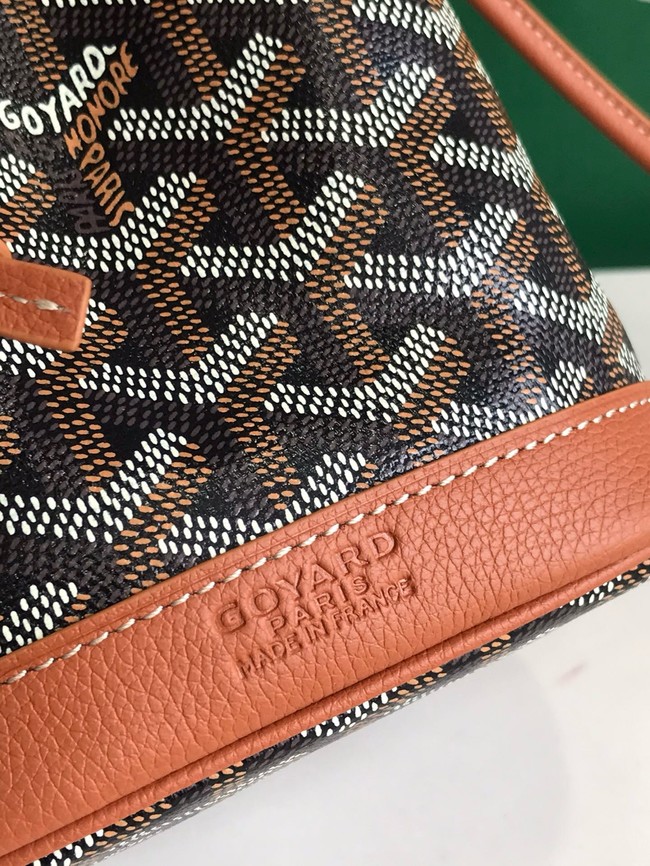 Goyard petit flot drawstring Bag MINI 20251 black&brown