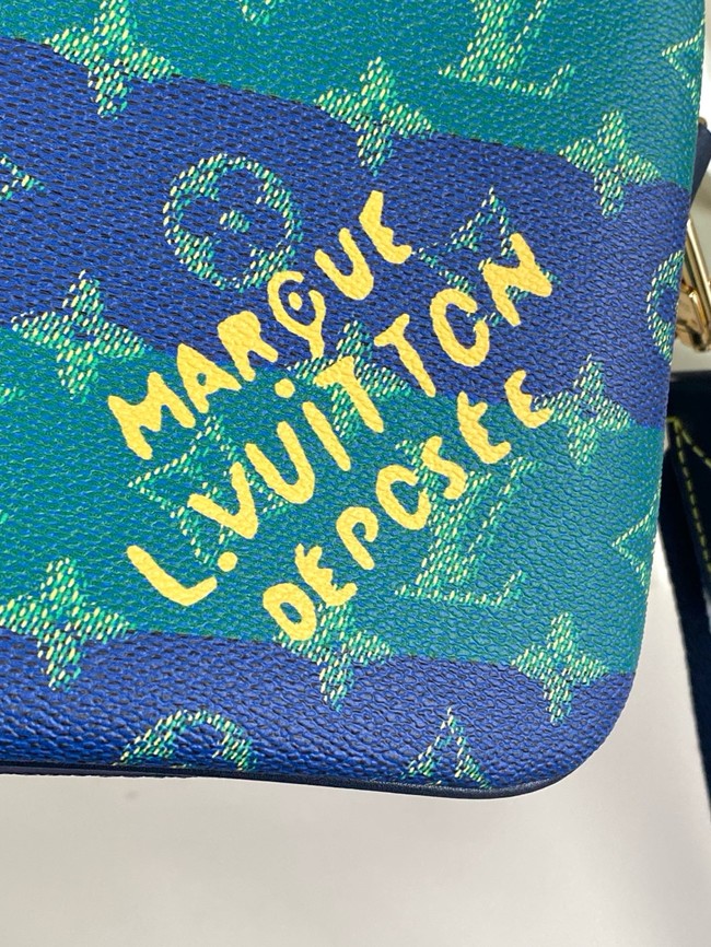 Louis Vuitton Trio Messenger M26026 Blue Stripes