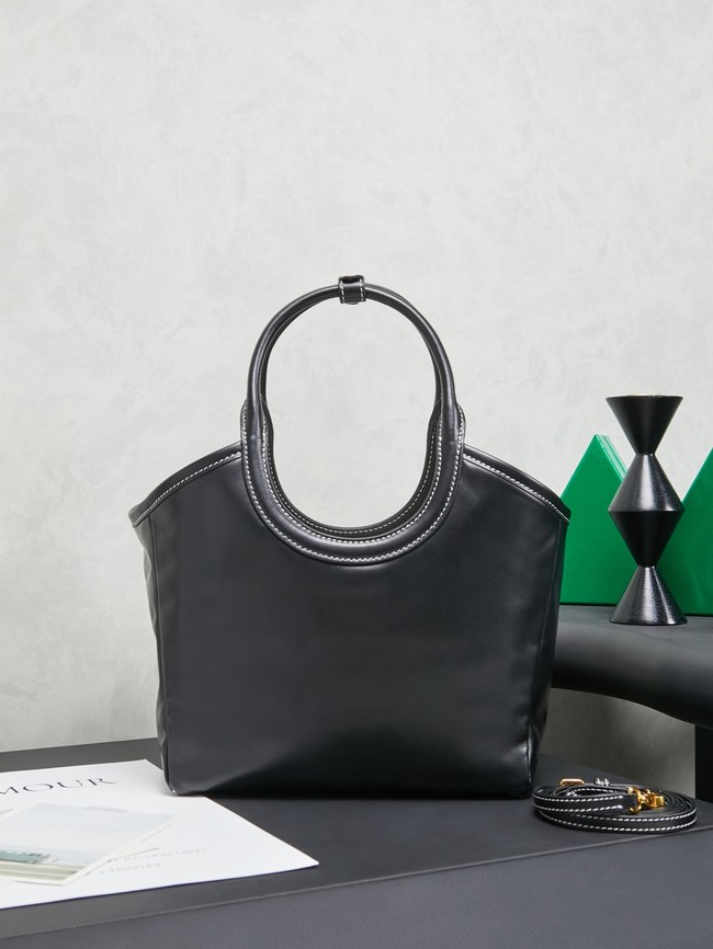 MIU MIU Leather Shoulder Bags 5GB288 black