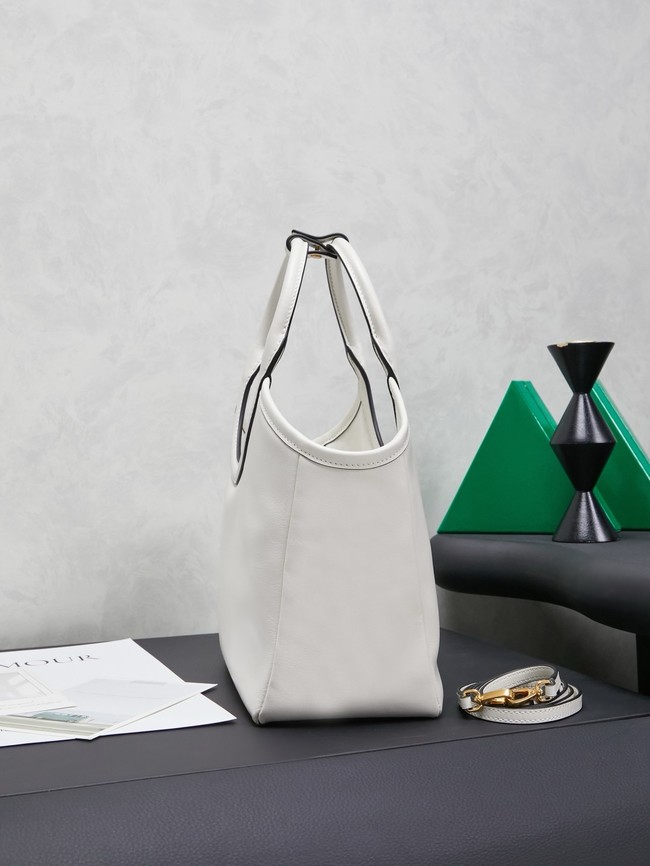 MIU MIU Leather Shoulder Bags 5GB288 white