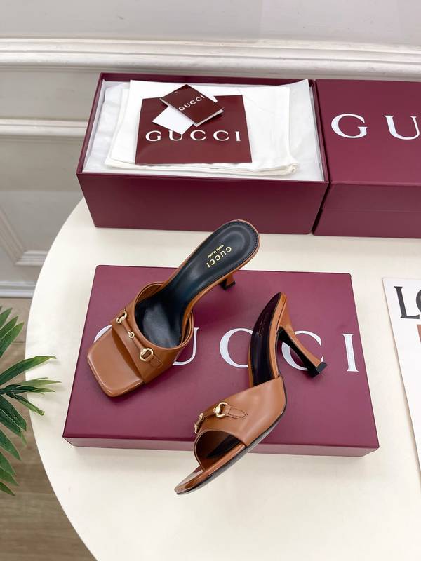 Gucci Shoes GUS00908 Heel 8.5CM
