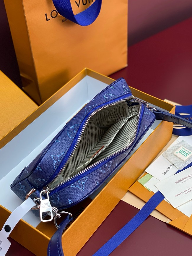 Louis Vuitton Trocadero Wearable Wallet M14253 dark blue