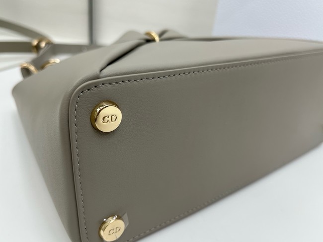 Dior Calfskin Tote Bag 6598 gray