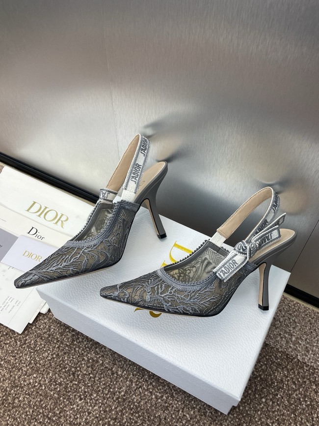 JAdior Slingback Pump Cotton Embroidered KCP867DQ-3