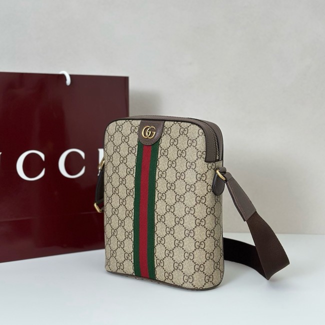 Gucci Ophidia small slingbag 839103 dark brown