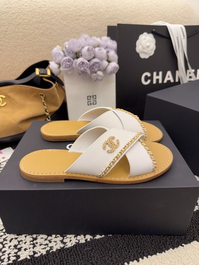 Chanel Calfskin Mules 69889-1