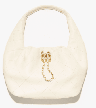 CHANEL Hobo Handbag AS5976 Light Beige CHANEL Hobo Handbag AS5976 Light Beige