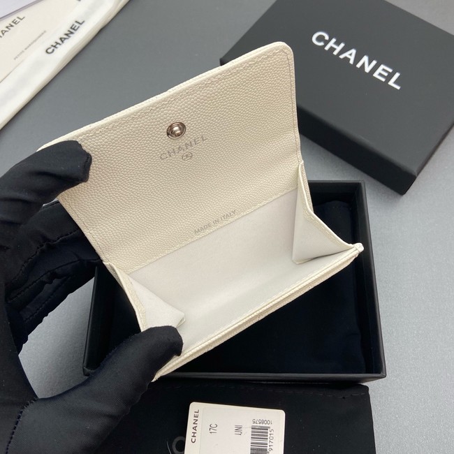Chanel Flap Card Holder AP4812 Cream