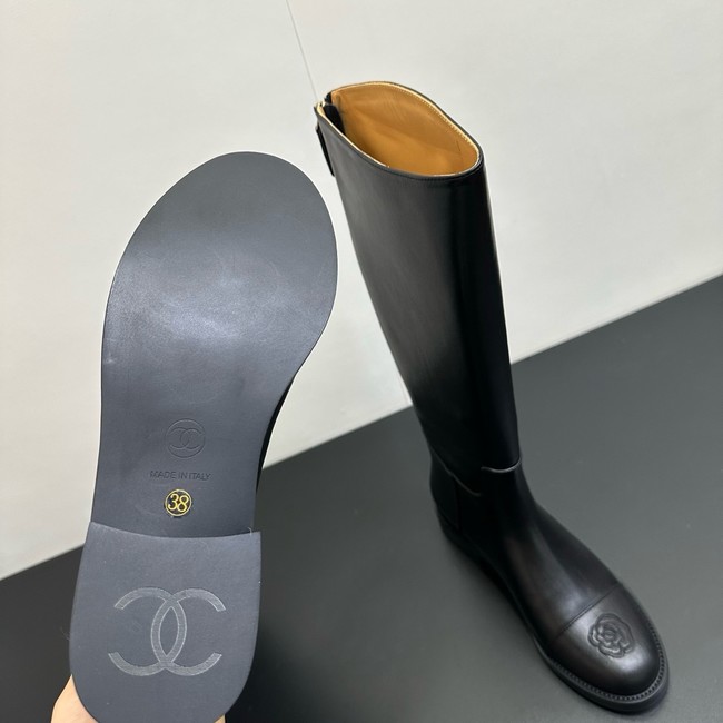 Chanel High Boots Stretch Lambskin G46934 black
