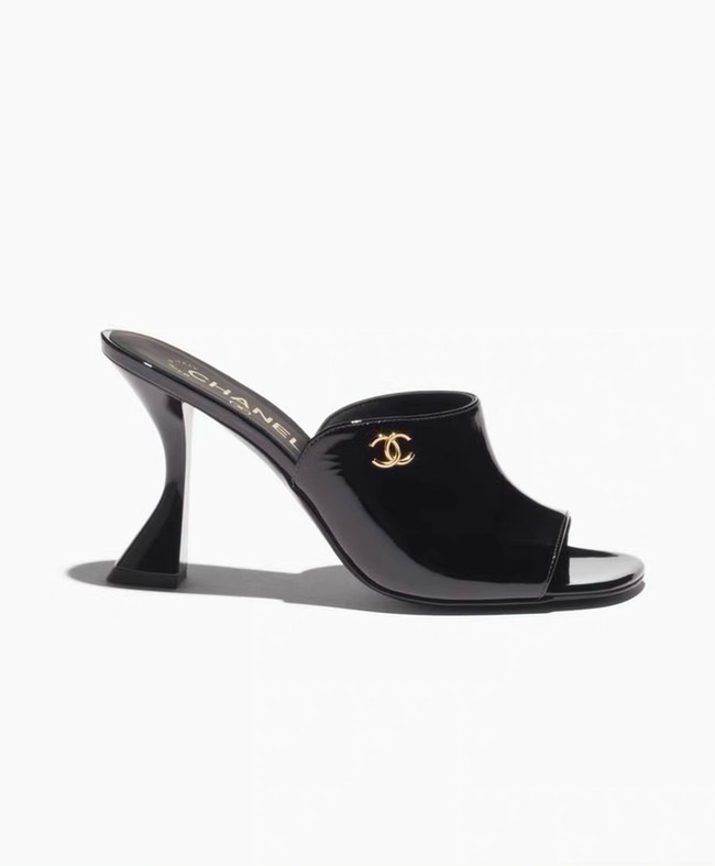 Chanel Mules Patent Calfskin 95mm G46904-2