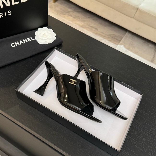 Chanel Mules Patent Calfskin 95mm G46904-2