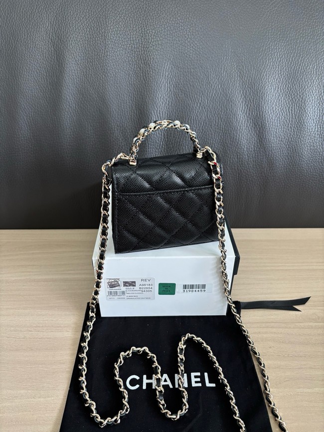 CHANEL Clutch With Chain 96183 black