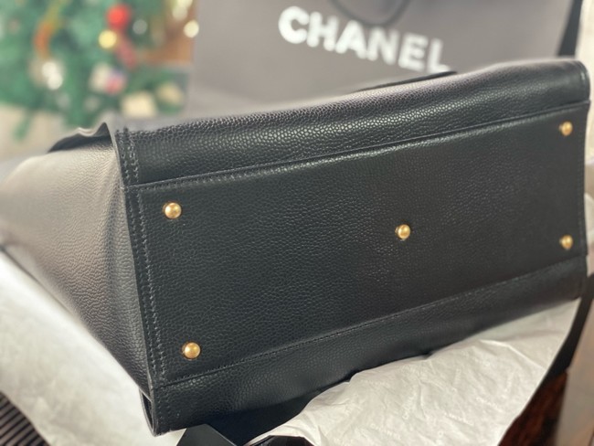 CHANEL Large Tote A66941 black