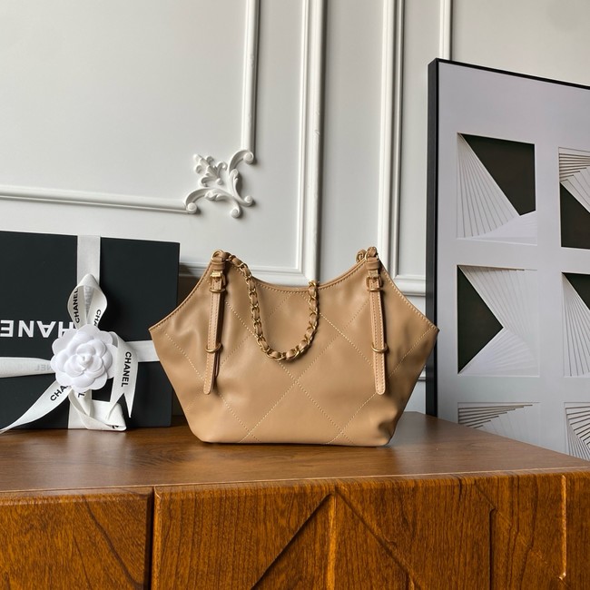 CHANEL Small Tote AS6015 Apricot