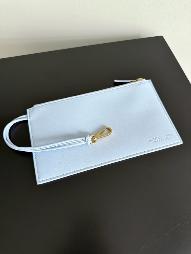 Bottega Veneta Parachute 826212 light blue&Brass finish