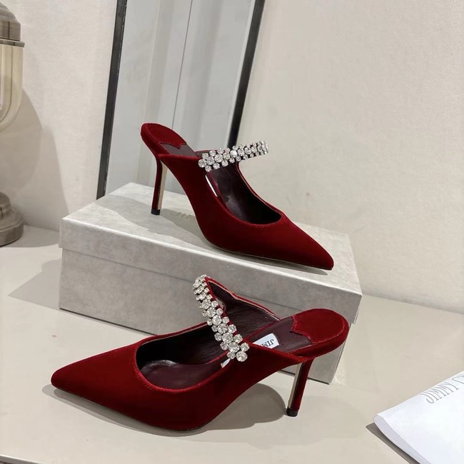 Jimmy Choo Shoes Heel 8.5CM 87206-1