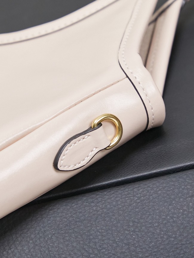 MIUMIU IVY leather handbag 5GB231 Cream