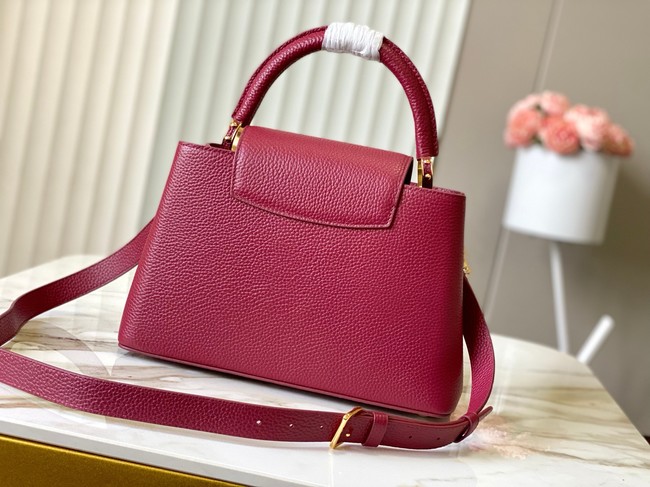 Louis Vuitton Capucines M25089 Grenat Red
