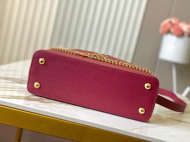 Louis Vuitton Capucines M25089 Grenat Red
