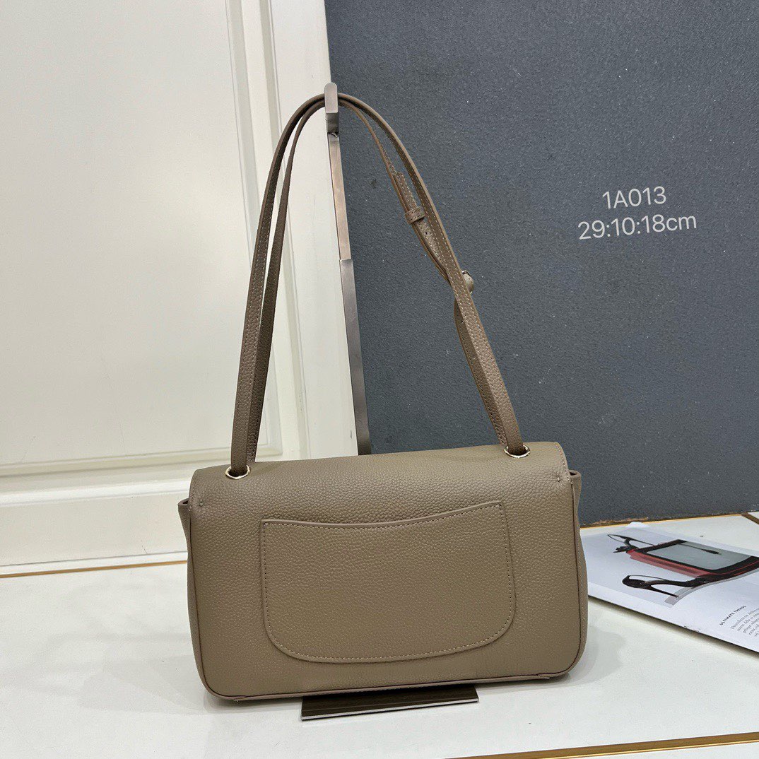 Chanel 26SS Original Leather Tote Shopping Bag 1A013 Gray