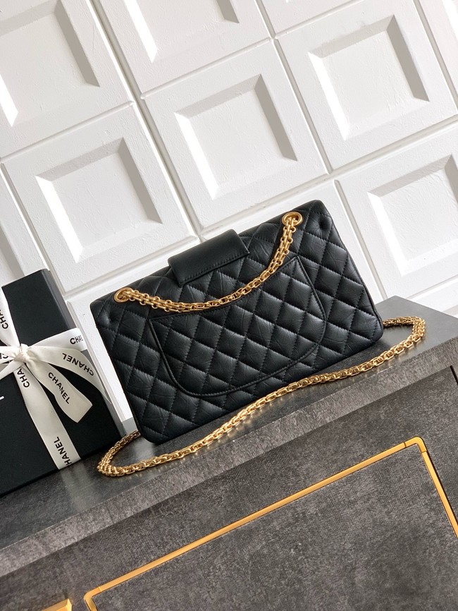 CHANEL Classic Handbag Lambskin CF1112 black