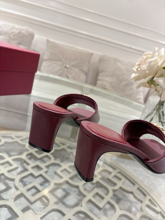 GUCCI Womens slide sandal with Horsebit 21075-7