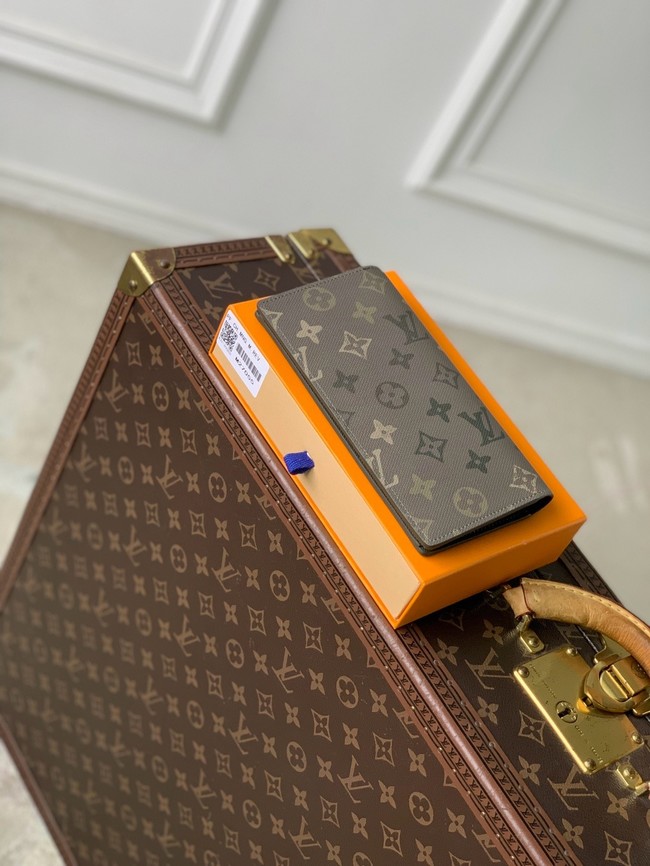 Louis Vuitton Brazza Wallet M27055 Khaki