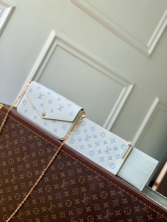 Louis Vuitton Pochette Felicie M28127 blue