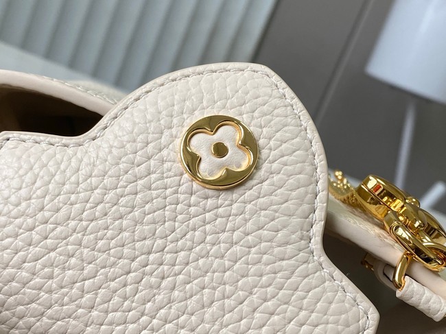 Louis Vuitton Capucines MINI M27040 Cream