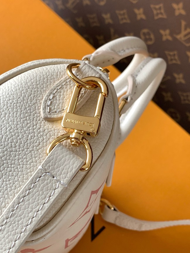 Louis Vuitton Nano Speedy M82450 Beige& pink