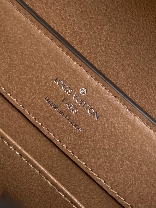 Louis Vuitton Capucines MINI M84713 light gray&crystal