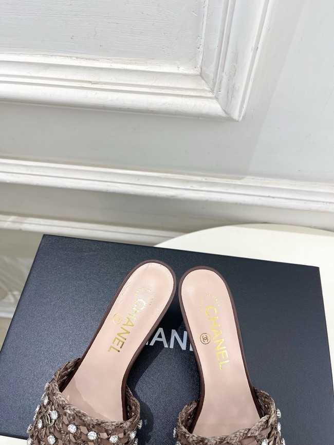 Chanel Mules  Heel 5CM 55699-1