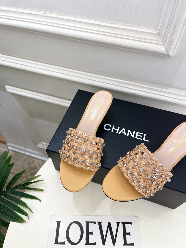 Chanel Mules Heel 5CM 55699-3
