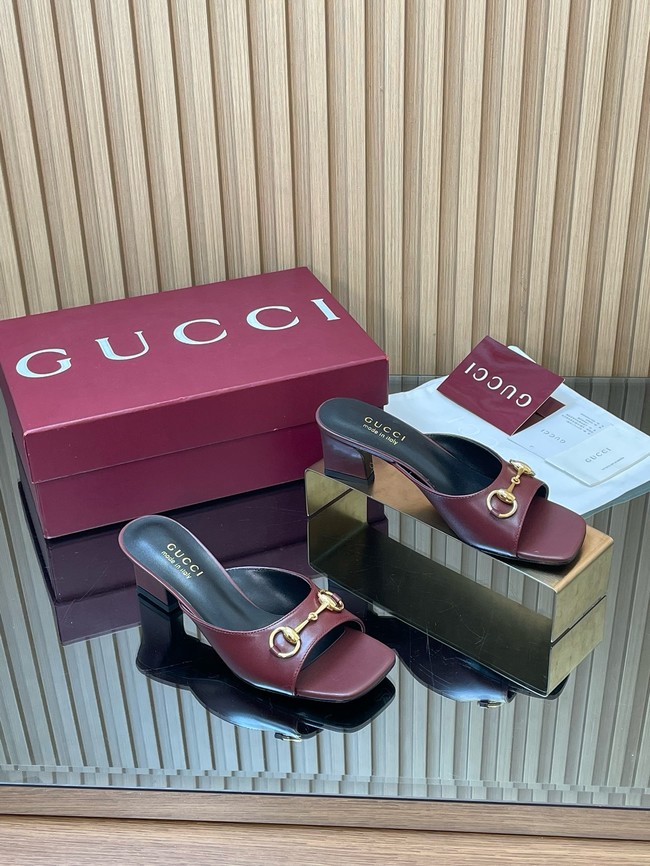 Gucci Womens slide sandal with Horsebit 55706-4